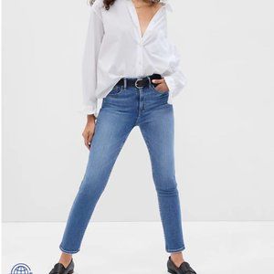 NWT Gap High Rise Vintage Slim Jeans With Washwell size 26